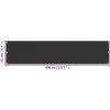 Balkongskärm HDPE antracit vidaXL 90 x 400 cm – miniatyr 5