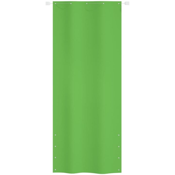 Balkongskärm ljusgrön oxfordtyg vidaXL 100 x 240 cm – bild 2