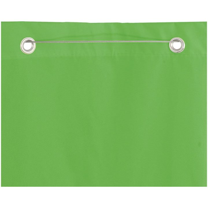Balkongskärm ljusgrön oxfordtyg vidaXL 100 x 240 cm – bild 4