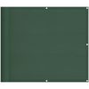 Balkongskärm mörkgrön 100% polyester oxford vidaXL 90 x 800 cm – miniatyr 2