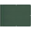 Balkongskärm mörkgrön 100% polyester oxfordtyg vidaXL 75 x 1000 cm – miniatyr 2