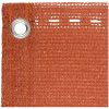 Balkongskärm orange HDPE vidaXL 90 x 400 cm – miniatyr 2
