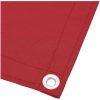 Balkongskärm röd 100% polyester oxford vidaXL 75 x 800 cm – miniatyr 4