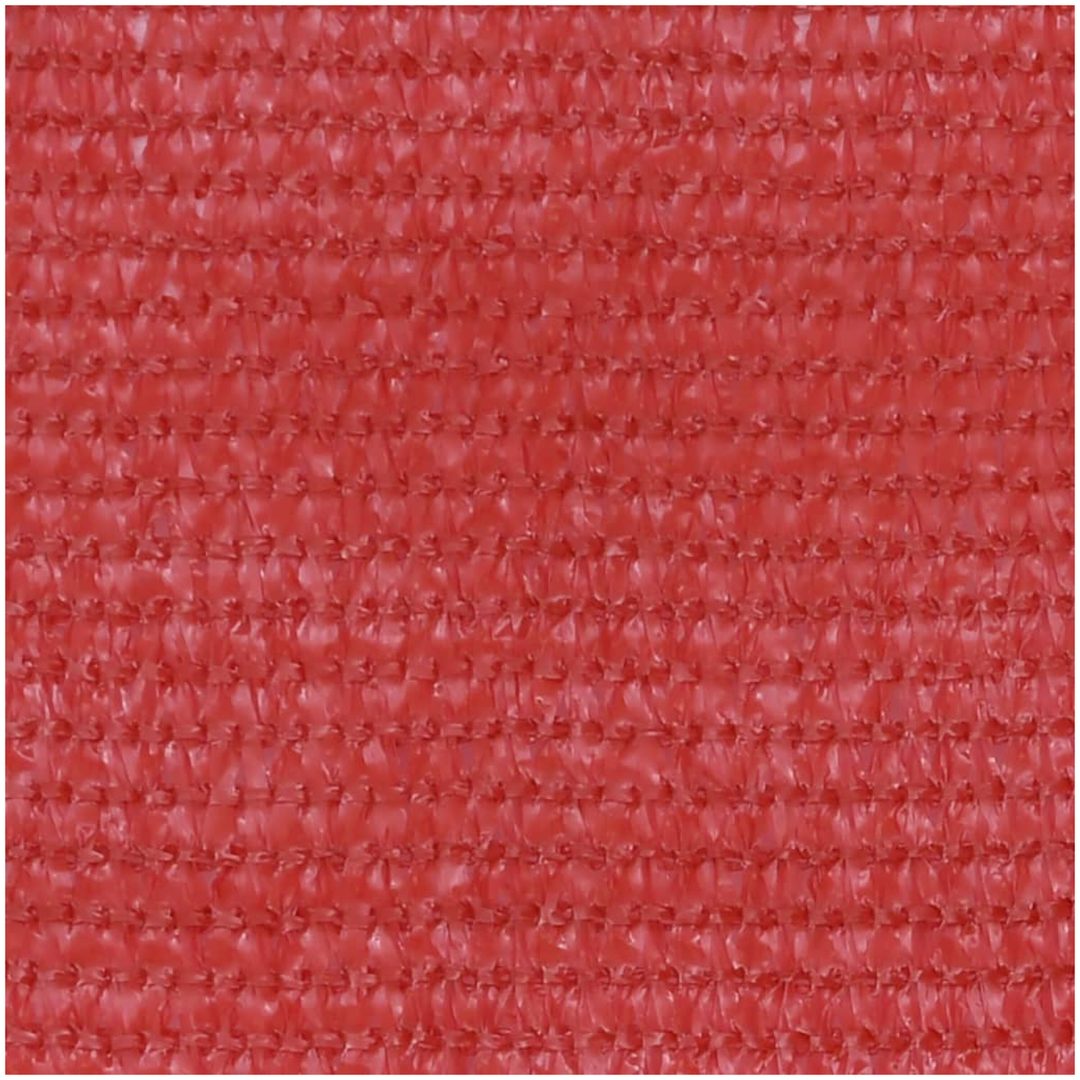 Balkongskärm röd HDPE vidaXL 120 x 400 cm – bild 2