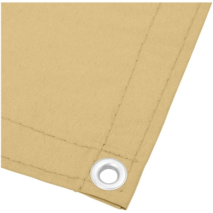 Balkongskärm sand 100% polyester oxford vidaXL 90 x 400 cm – bild 4