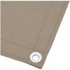 Balkongskärm taupe 100% polyester oxford vidaXL 75 x 700 cm – miniatyr 3