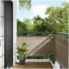 Balkongskärm taupe 100% polyester oxford vidaXL 75 x 700 cm – miniatyr 1
