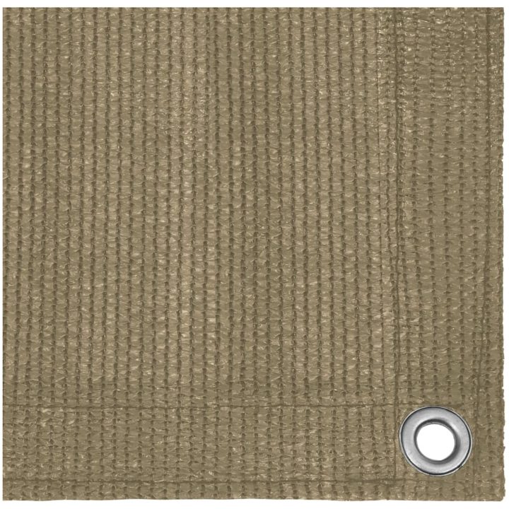Balkongskärm taupe HDPE vidaXL 90 x 300 cm – bild 3