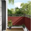 Balkongskärm terrakotta 100% polyester oxford vidaXL 75 x 800 cm – miniatyr 1