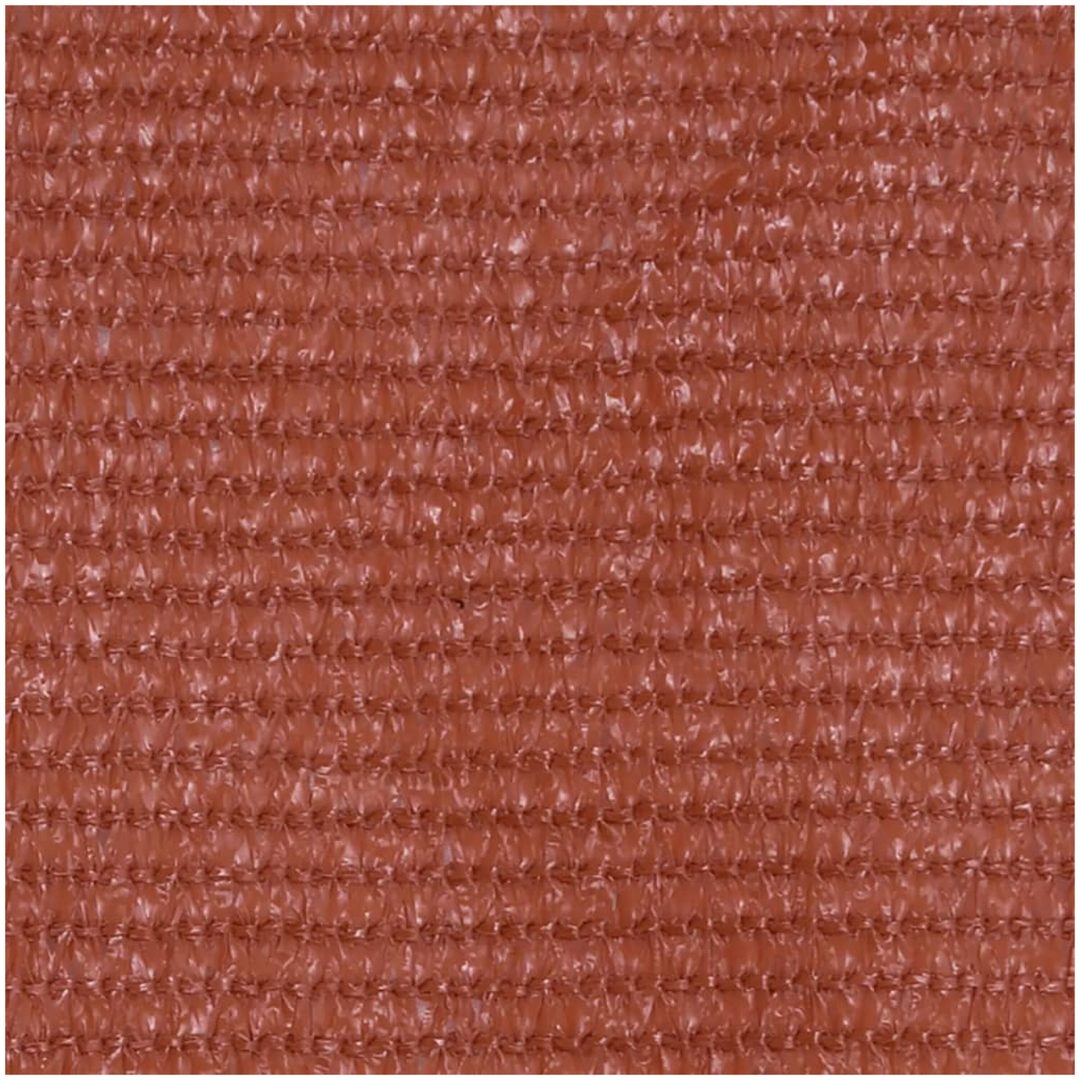 Balkongskärm terrakotta HDPE vidaXL 90 x 400 cm – bild 2