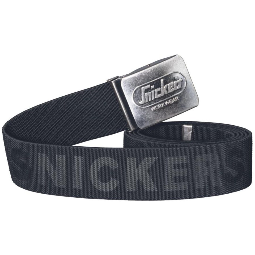 Bälte Elastiskt Svart 9025 SNICKERS One Size Svart