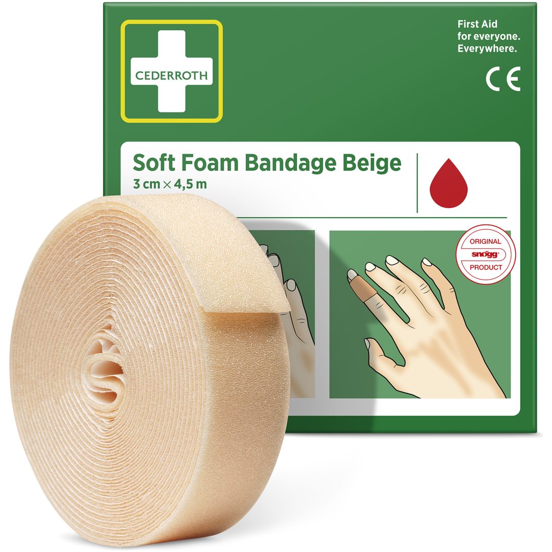 Bandage Mjukt Skum Beige Cederroth – bild 4