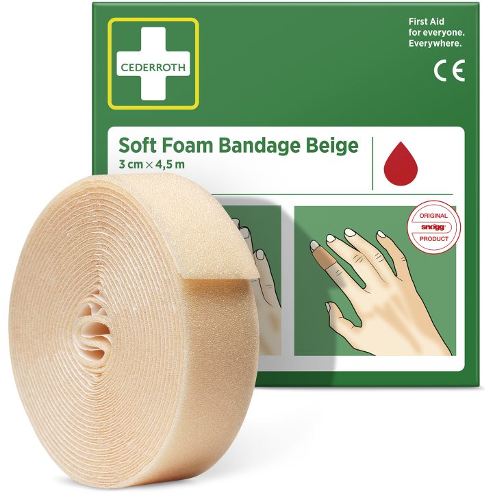 Bandage Mjukt Skum Beige Cederroth – bild 4