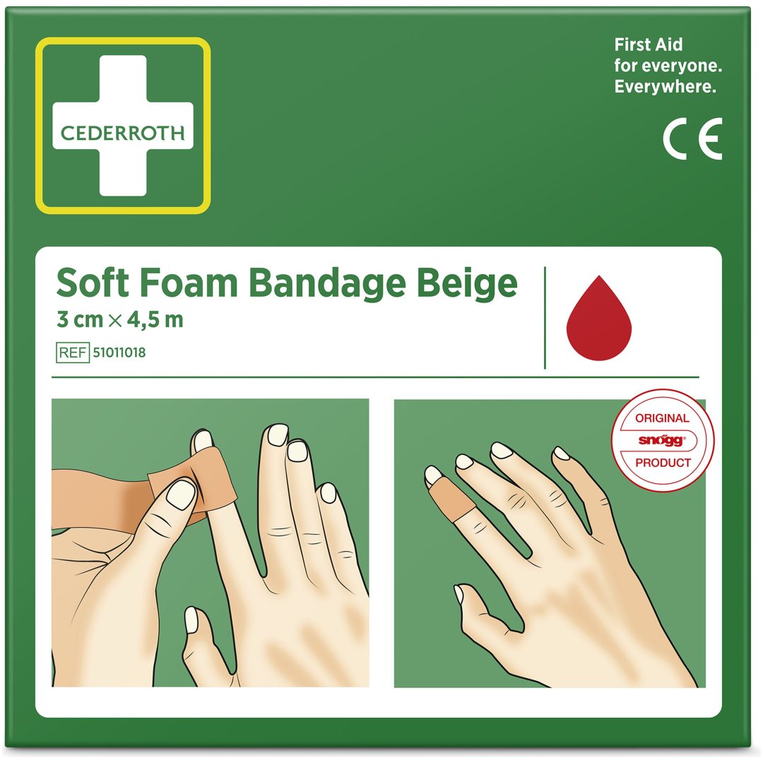 Bandage Mjukt Skum Beige Cederroth