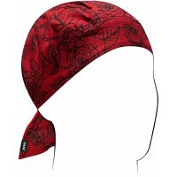 Bandana Flydanna Svart Röd ZAN HEADGEAR