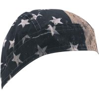 Bandana Flydanna Vintage American Flag Blå Röd Beige Vit ZAN HEADGEAR