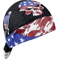 Bandana Flydanna Vintage Patriot Svart Blå Röd Vit ZAN HEADGEAR