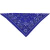 Bandana Paisley Marinblå Vit ZAN HEADGEAR – miniatyr 1