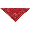 Bandana Paisley Röd ZAN HEADGEAR – miniatyr 1