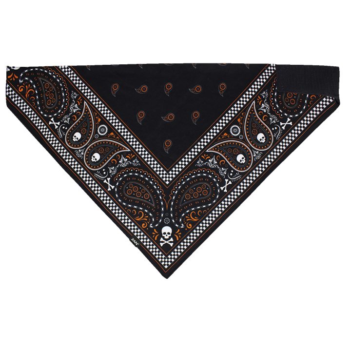 Bandana SportFlex 3-in-1 Svart Orange Vit ZAN HEADGEAR – bild 2