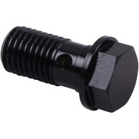 BANJO BOLT 10MM M10X1.25 BLACK