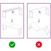 Bänkskiva badrum ljusbrun 120x30x(2-4) cm behandlat massivt trä vidaXL 120 x 30 x 4 cm – miniatyr 5