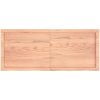 Bänkskiva badrum ljusbrun 120x50x(2-4) cm behandlat massivt trä vidaXL 120 x 50 x 4 cm – miniatyr 4