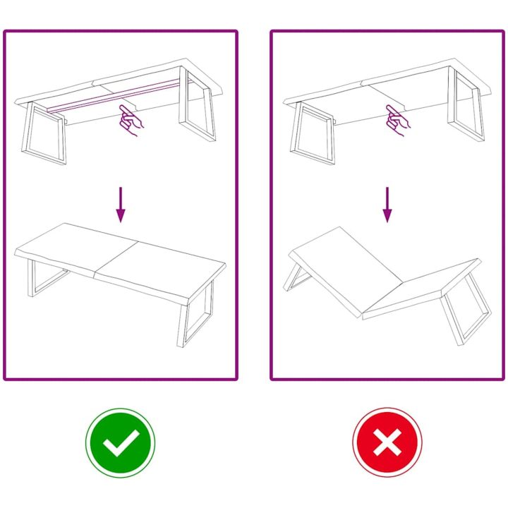 Bänkskiva badrum ljusbrun 140x50x(2-4) cm behandlat massivt trä vidaXL 140 x 50 x 4 cm – bild 5