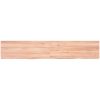 Bänkskiva badrum ljusbrun 160x30x(2-4) cm behandlat massivt trä vidaXL 160 x 30 x 4 cm – miniatyr 4