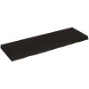 Bänkskiva badrum mörkbrun 120x40x(2-6) cm behandlat massivt trä vidaXL 120 x 40 x 6 cm – miniatyr 2