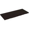 Bänkskiva badrum mörkbrun 120x50x(2-4) cm behandlat massivt trä vidaXL 120 x 50 x 4 cm – miniatyr 2