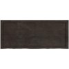 Bänkskiva badrum mörkbrun 120x50x(2-4) cm behandlat massivt trä vidaXL 120 x 50 x 4 cm – miniatyr 3