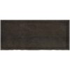 Bänkskiva badrum mörkbrun 140x60x(2-6) cm behandlat massivt trä vidaXL 140 x 60 x 6 cm – miniatyr 4