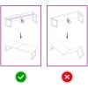 Bänkskiva badrum mörkbrun 160x60x(2-6) cm behandlat massivt trä vidaXL 160 x 60 x 6 cm – miniatyr 5