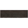 Bänkskiva badrum mörkbrun 180x50x(2-6) cm behandlat massivt trä vidaXL 180 x 50 x 6 cm – miniatyr 4
