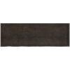 Bänkskiva badrum mörkbrun 180x60x(2-4) cm behandlat massivt trä vidaXL 180 x 60 x 4 cm – miniatyr 4