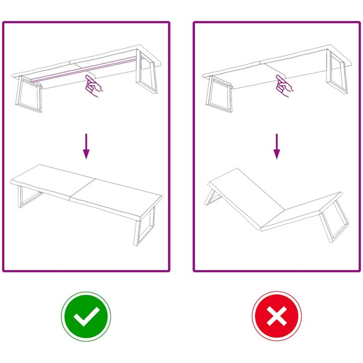 Bänkskiva badrum mörkbrun 180x60x(2-4) cm behandlat massivt trä vidaXL 180 x 60 x 4 cm – bild 5
