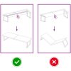 Bänkskiva badrum mörkbrun 180x60x(2-6) cm behandlat massivt trä vidaXL 180 x 60 x 6 cm – miniatyr 5