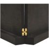 Bänkskiva badrum mörkbrun 180x60x(2-6) cm behandlat massivt trä vidaXL 180 x 60 x 6 cm – miniatyr 8