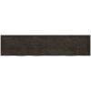 Bänkskiva badrum mörkbrun 220x50x(2-4) cm behandlat massivt trä vidaXL 220 x 50 x 4 cm – miniatyr 4