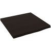 Bänkskiva badrum mörkbrun 40x40x(2-4) cm behandlat massivt trä vidaXL 40 x 40 x 4 cm – miniatyr 2