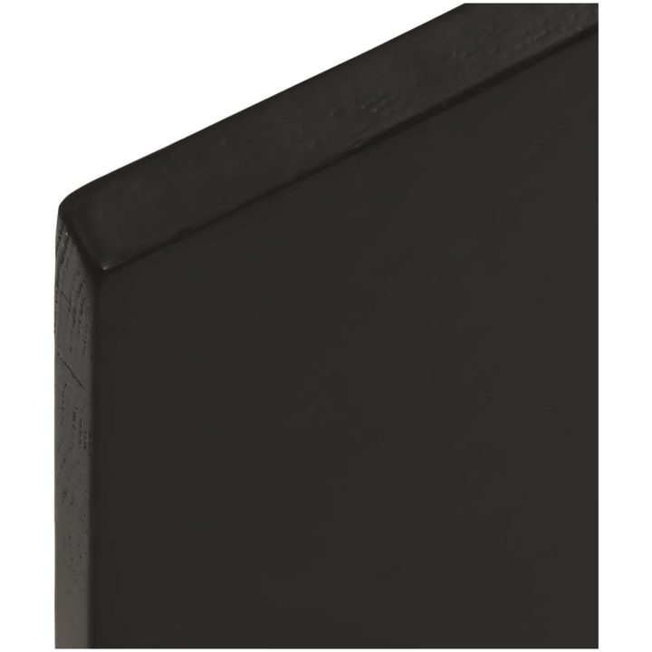 Bänkskiva badrum mörkbrun 40x50x(2-4) cm behandlat massivt trä vidaXL 40 x 50 x 4 cm – bild 7