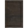 Bänkskiva badrum mörkbrun 40x60x(2-4) cm behandlat massivt trä vidaXL 40 x 60 x 4 cm – miniatyr 4