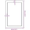 Bänkskiva badrum mörkbrun 40x60x(2-4) cm behandlat massivt trä vidaXL 40 x 60 x 4 cm – miniatyr 9
