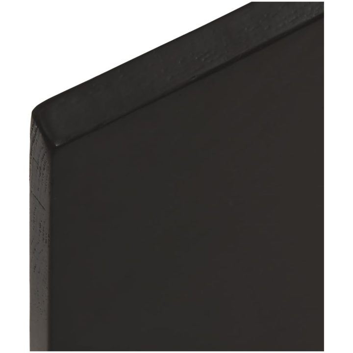 Bänkskiva badrum mörkbrun 60x40x(2-4) cm behandlat massivt trä vidaXL 60 x 40 x 4 cm – bild 7