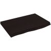 Bänkskiva badrum mörkbrun 60x40x(2-6) cm behandlat massivt trä vidaXL 60 x 40 x 6 cm – miniatyr 2