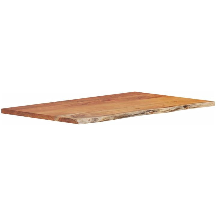 Bänkskiva för badrum 100x60x2,5 cm rektangulär massiv akacia vidaXL 100 x 60 x 2.5 cm – bild 3