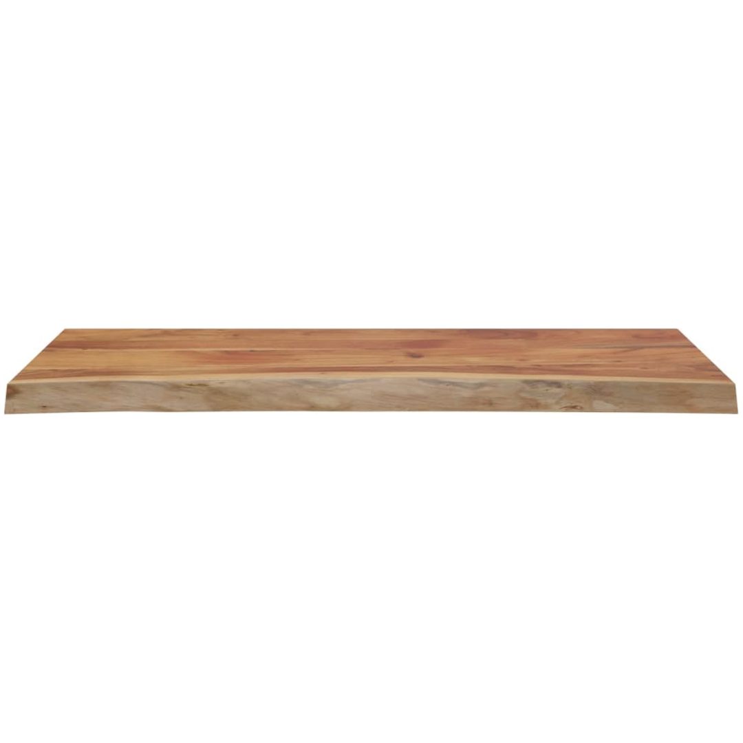 Bänkskiva för badrum 140x60x2,5 cm rektangulär massiv akacia vidaXL 140 x 60 x 2.5 cm – bild 4