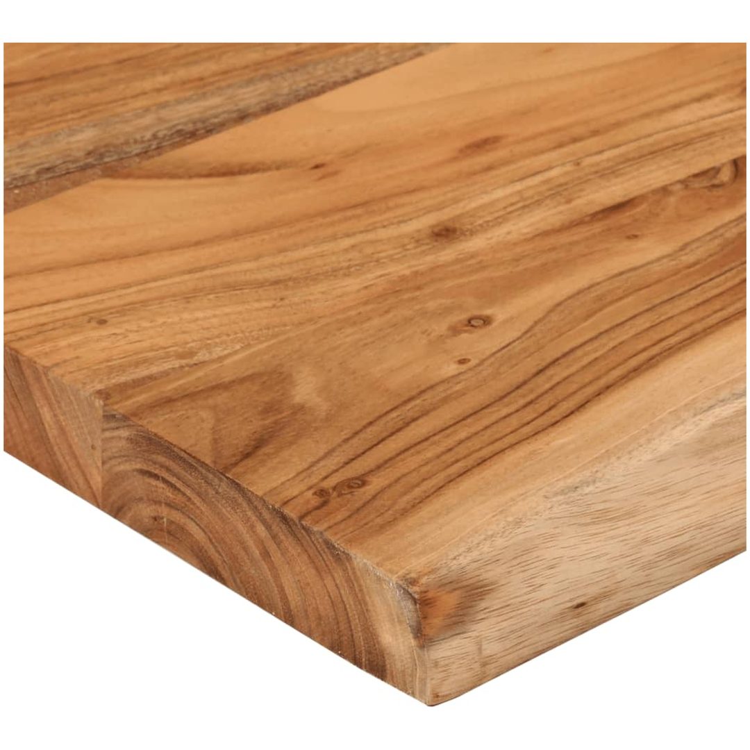 Bänkskiva för badrum 140x60x2,5 cm rektangulär massiv akacia vidaXL 140 x 60 x 2.5 cm – bild 7