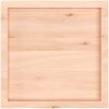 Bänkskiva för badrum 60x60x(2-4) cm obehandlat massivt trä vidaXL 60 x 60 x 4 cm – miniatyr 4